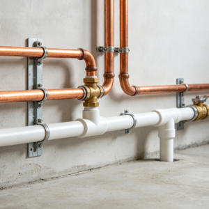 Hot & Cold Water Pipe Installation