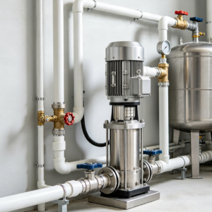 Water Pressure Booster System Installation