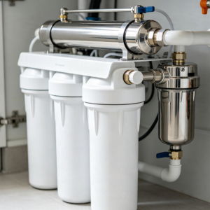 Whole-House Water Filtration Installation